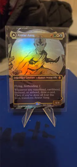 Avatar Aang (Borderless Foil) 0308 - Avatar: The Last Airbender TLA - MTG - NM/M - Image 2