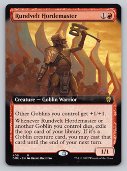 Rundvelt Hordemaster Extended Art - Dominaria United - MTG - Image 1