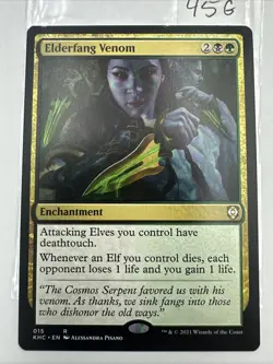 Magic the Gathering MTG Elderfang Venom 015 KHC - Image 2