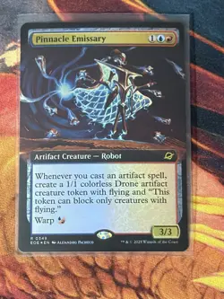 Pinnacle Emissary (Extended Art) [Edge of Eternities] Foil Near Mint - Image 1