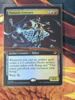Pinnacle Emissary (Extended Art) [Edge of Eternities] Foil Near Mint - Image 5