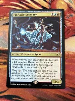 Edge Of Eternity - Pinnacle Emissary - Rare - Artifact Creature - Eoe 223 - - Image 1