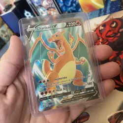 Pokemon Charizard V Full Art 153/172 Brilliant Stars Ultra Rare Holo - Image 3