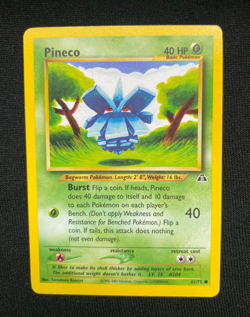 Pineco 61/75 Pokemon Neo Discovery-Unlimited Edition Regular (LP) - Image 1