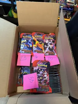 87X Pokemon TCG Destined Rivals Sleeved Booster Packs Factory Sealed Lot Of 87 - Image 2