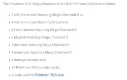 Pokemon TCG Mega Charizard x EX Ultra-Premium Collection New/Sealed - Image 4