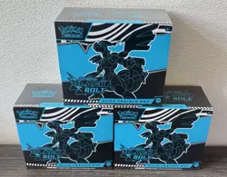 Pokemon Scarlet & Violet Black Bolt Elite Trainer Box Factory Sealed Lot of 3 - Image 1