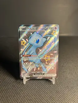 Pokemon TCG Mew ex 216/091 SV: Paldean Fates Holo LP - Image 1