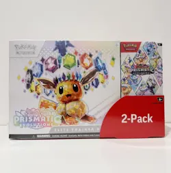 Pokemon TCG Prismatic Evolutions Costco ETB & Booster Bundle - New & Sealed ✅ - Image 1