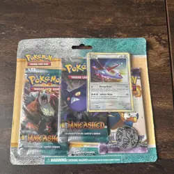 Pokemon HS Unleashed 3 Pack Blister with Latias Promo - Image 1