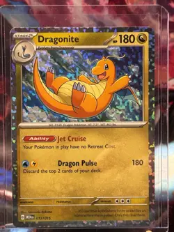 Pokemon Dragonite Confetti Holo 12/15 McDonald's Collection 2024 NM - Image 1