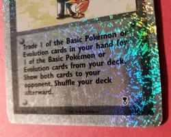 Legendary Collection #103/110 Pokemon Trader Reverse Holo Light Play See Pics - Image 2