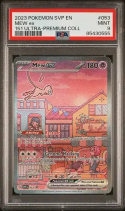 Mew Ex - Pokemon Svp En-Sv Black Star Promo #053 151 - PSA 9 - Image 1