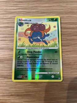 Gloom #96/146 Holo Diamond & Pearl Legends Awakened Pokemon TCG 2008 LP - Image 1