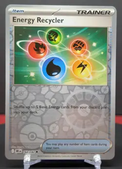 Pokemon Energy Recycler #164/182 Destined Rivals English Reverse Holo - Image 1