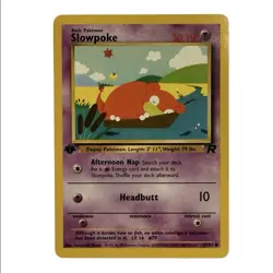 Pokemon 1st Edition Team Rocket Slowpoke NM - TCG 67/82 - Image 1