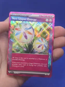 Pokemon Temporal Forces Neo Upper Energy 162/162 ACE SPEC Rare NM - Image 2