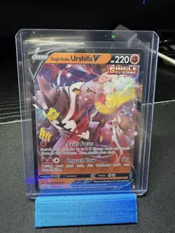 Single Strike Urshifu V 085/163 Battle Styles Full Art Ultra Rare Pokemon NM - Image 1