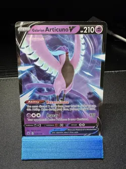 2021 Pokemon SWSH Chilling Reign Galarian Articuno V #058/198 - Image 2