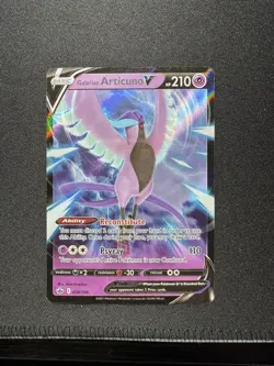 2021 Pokemon SWSH Chilling Reign Galarian Articuno V #058/198 - Image 4