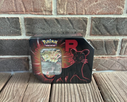 BRAND NEW-Pokemon TCG: Team Rocket Persian Tin-FACTORY SEALED - Image 1