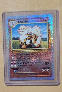 Arcanine 36/110 Legendary Collection Reverse Holo Rare Pokemon TCG - Image 1