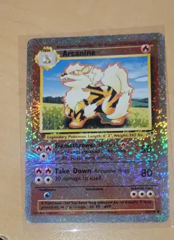 Arcanine 36/110 Legendary Collection Reverse Holo Rare Pokemon TCG - Image 3
