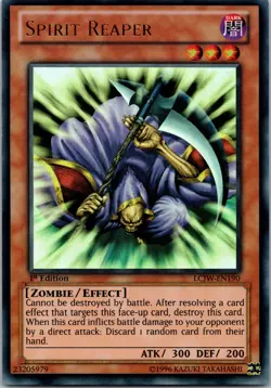 Yugioh Spirit Reaper LCJW-EN190 1st Edition Ultra Rare NM - Image 1