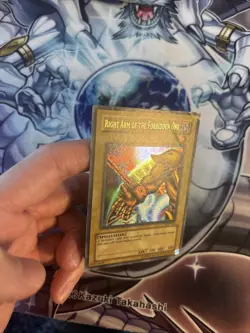 (20) Yu-Gi-Oh Right Arm of the Forbidden One LOB-122 Unlimited Faded MP - Image 5