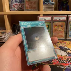 Dark Hole - Super Rare LOB-EN052 - NM - YuGiOh Legend of Blue Eyes 25th - Image 3