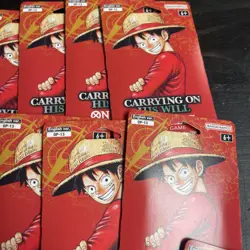 One Piece TCG: Carrying On His Will Sleeved Booster OP-13 English (LOT OF 18) - Image 2
