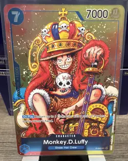 One Piece Monkey D. Luffy (Convention Promo 2024) FOIL PR P-043 LP-NM - Image 1