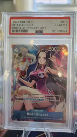 Boa Hancock (OP01-078) (Alternate Art) Premium Booster -The Best- PSA 10-English - Image 4