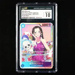 CGC 10 GEMMINT 2022 One Piece JPN Boa Hancock OP01-078 SR - Image 1