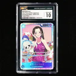 CGC 10 GEMMINT 2022 One Piece JPN Boa Hancock OP01-078 SR - Image 2