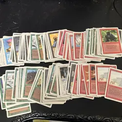 100 Revised Magic The Gathering Card Lot No Basic Lands. Cards Are Nm To HP 1994 - Image 1