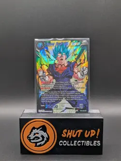 Hyper Rush SSB Vegito BT3-063 SR Foil Dragon Ball Super Card TCG CCG - Image 1