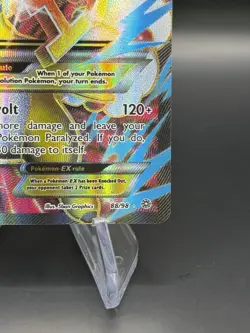 Pokemon Mega Ampharos EX Full Art Ultra Rare Holo Card XY Ancient Origins 88/98 - Image 5