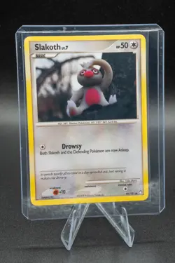 SLAKOTH - 99/123 - MYSTERIOUS TREASURES - POKEMON CARD - LP Light Play + - Image 5