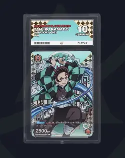 ACE 10 Tanjiro Kamado UAPR/KMY-1-072 Union Arena Demon Slayer Graded Promo Card - Image 1