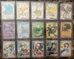 Pokemon TCG Full Art & Trainer Collection (Lot of 16 Sets) All Cards NM - Image 4