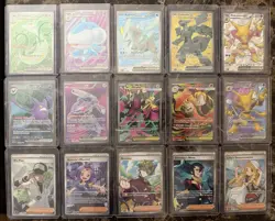 Pokemon TCG Full Art & Trainer Collection (Lot of 16 Sets) All Cards NM - Image 5