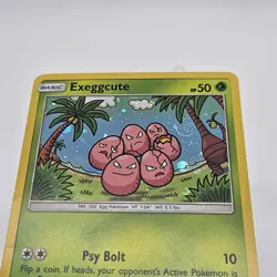 🌀 SWIRL Exeggcute SM119 BLACK Star Promo Holo Pokemon TCG Card Sun & Moon - Image 2