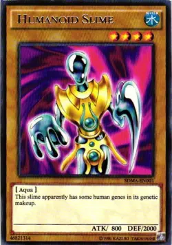 HUMANOID SLIME YuGiOh YU GI OH Custom Anime Collectible Card - Image 1