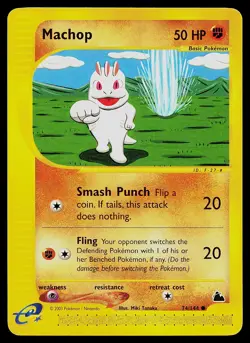Pokemon Card - Machop Skyridge 74/144 Common - Image 1