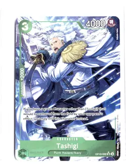 BOX HIT SUPER RARE ALT ART!!! 2024 Bandai One Piece Card Game OP-10 Tashigi - Image 1