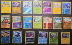 Pokemon Cards Mixed Lot Of 20 Cards Various Sets, Various Years, Free Shipping - Image 1