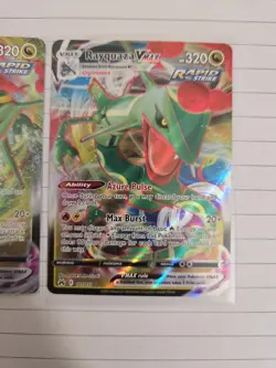 NM 2 card Rayquaza VMAX 108/172 Rayquaza VMAX 120/184 Pokemon 460 - Image 3