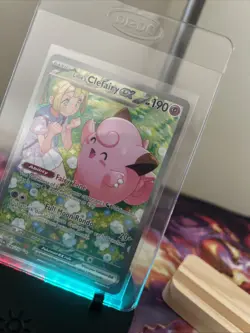 Pokemon TCG Lillie's Clefairy EX Journey Together Sir Card 184/159 NM Condition - Image 3