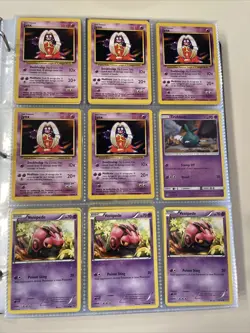 Pokemon Cards Binder Lot 100+ Cards - Image 1